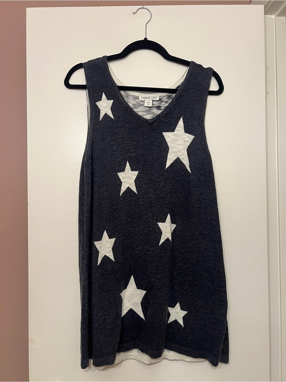 Navy Stargaze Coldwater Creek Mini Dress